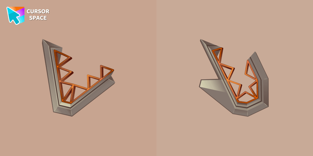 Toothy cursor